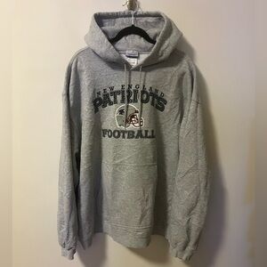 New England Patriots RBX Heather Gray Hoodie